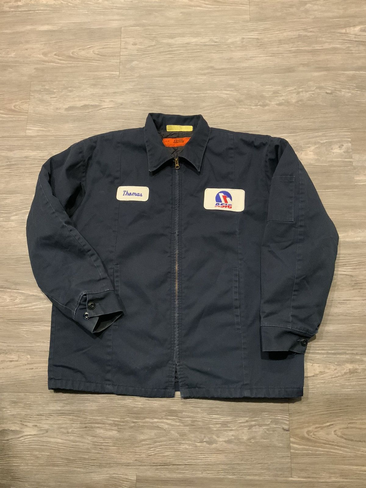 Vintage Vintage Cintas Insulated Lined Workwear Mechanic Jacket | Grailed