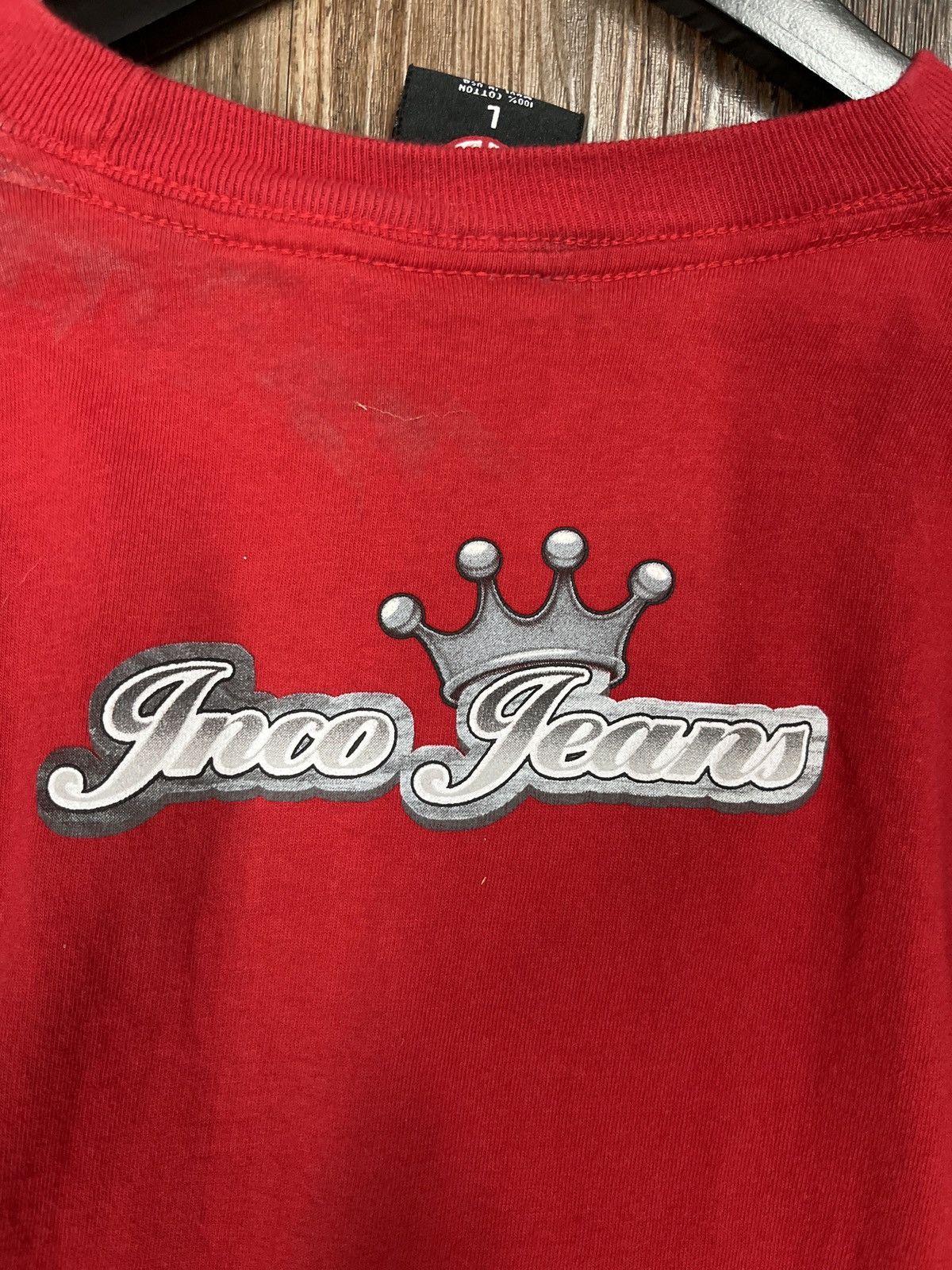 JNCO JNCO JEAN SKULL GRAPHIC TEE Size US L / EU 52-54 / 3 - 5 Thumbnail