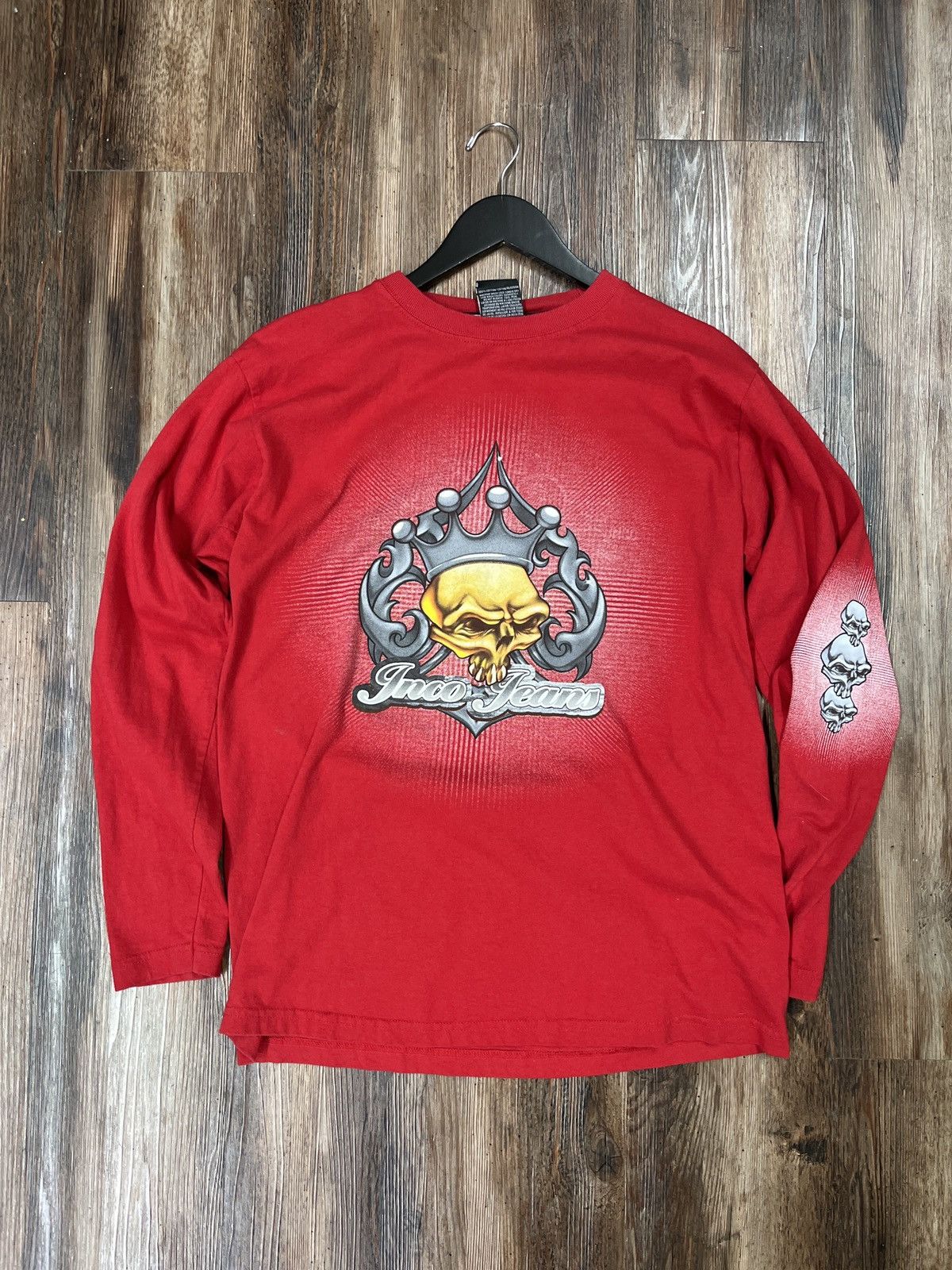 JNCO JNCO JEAN SKULL GRAPHIC TEE Size US L / EU 52-54 / 3 - 1 Thumbnail