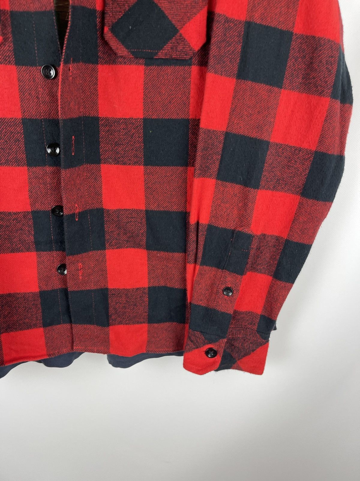 Dickies × Flannel Dickies flannel checkered red plaid vintage longsleeve shirt Size US S / EU 44-46 / 1 - 5 Thumbnail
