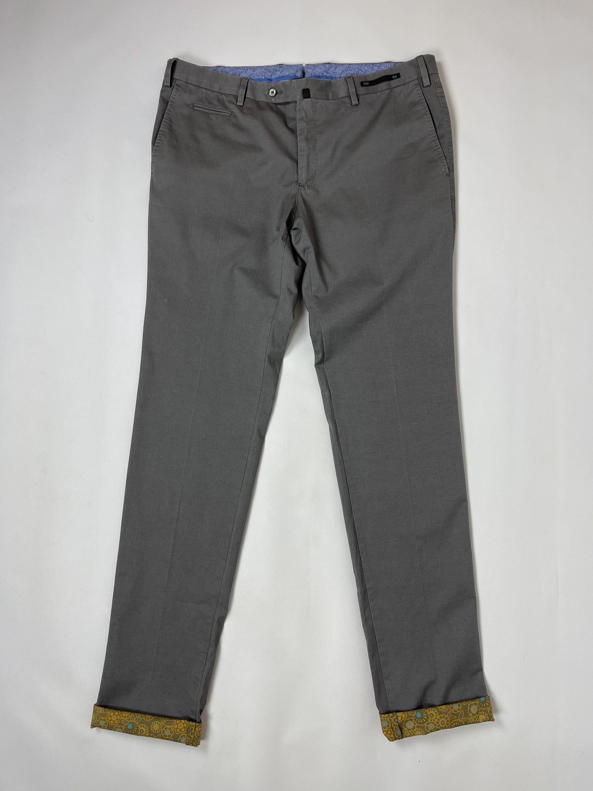 PT Torino PT01 Vintage Treatment Super Slim Fit Stretch chino pants Size US 38 / EU 54 - 19 Thumbnail