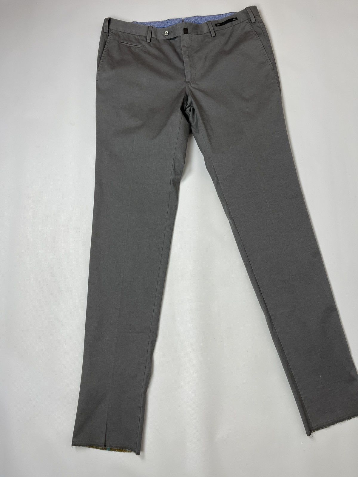 PT Torino PT01 Vintage Treatment Super Slim Fit Stretch chino pants Size US 38 / EU 54 - 7 Thumbnail