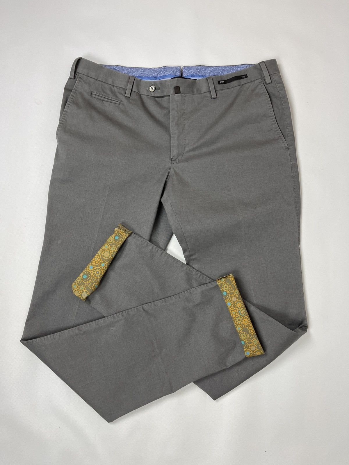 PT Torino PT01 Vintage Treatment Super Slim Fit Stretch chino pants Size US 38 / EU 54 - 2 Thumbnail