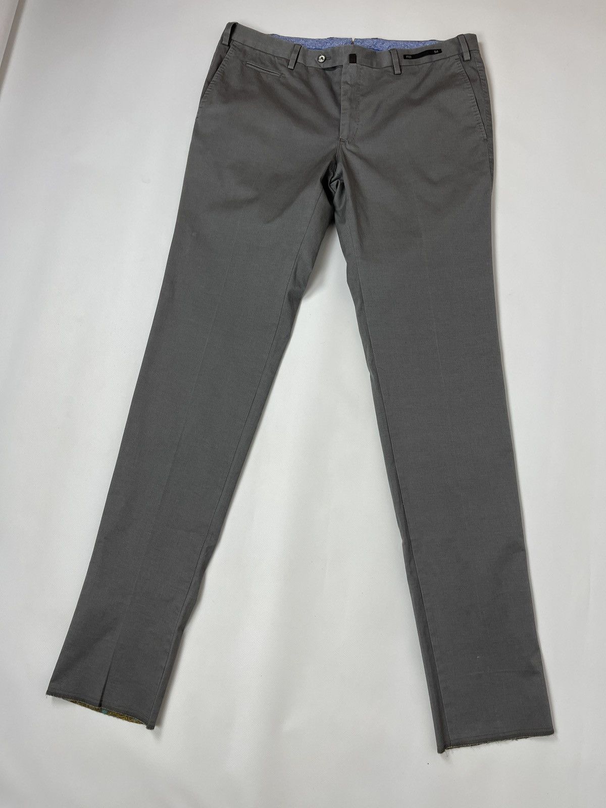 PT Torino PT01 Vintage Treatment Super Slim Fit Stretch chino pants Size US 38 / EU 54 - 6 Thumbnail