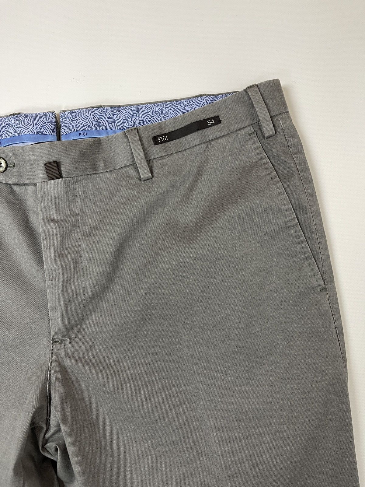PT Torino PT01 Vintage Treatment Super Slim Fit Stretch chino pants Size US 38 / EU 54 - 12 Thumbnail
