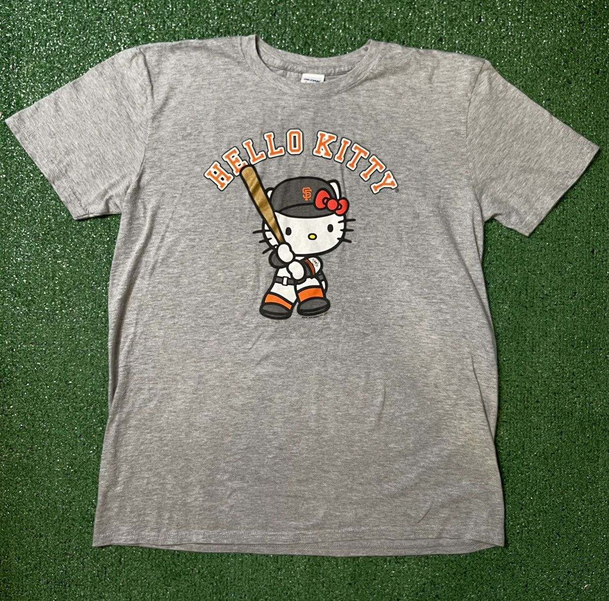 Hellokitty San Francisco Giants Kids T-Shirt - TeeHex