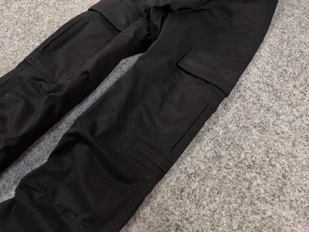 Japanese Brand Vintage 90's Cargo Pants Travis Scott Japan Black Hype Size US 36 / EU 52 - 5 Thumbnail
