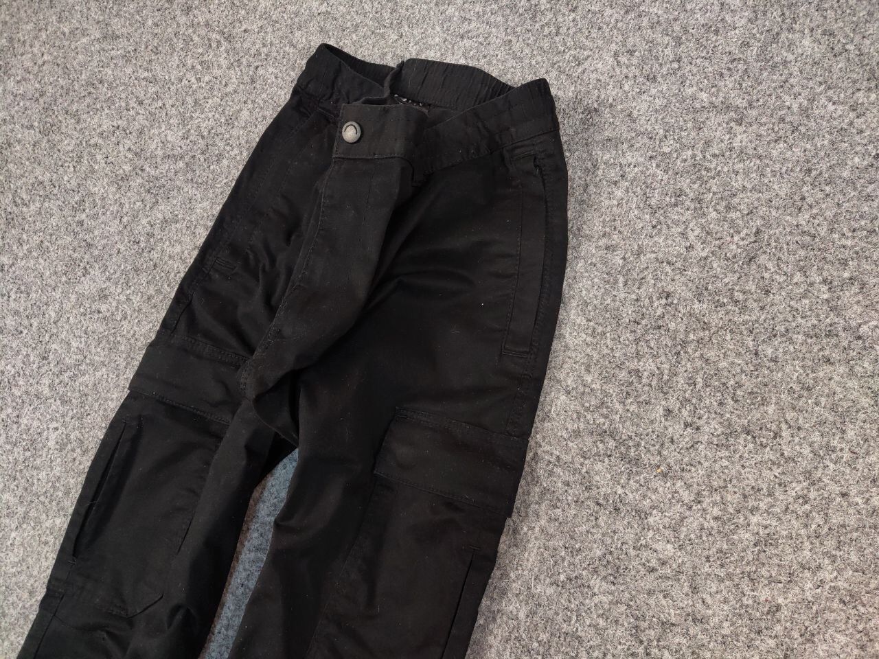 Japanese Brand Vintage 90's Cargo Pants Travis Scott Japan Black Hype Size US 36 / EU 52 - 4 Thumbnail