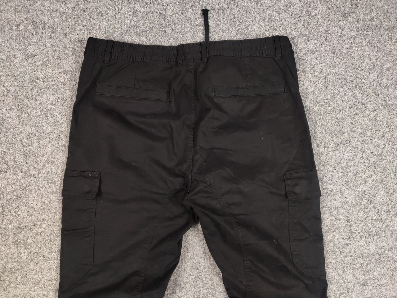 Japanese Brand Vintage 90's Cargo Pants Travis Scott Japan Black Hype Size US 36 / EU 52 - 15 Thumbnail