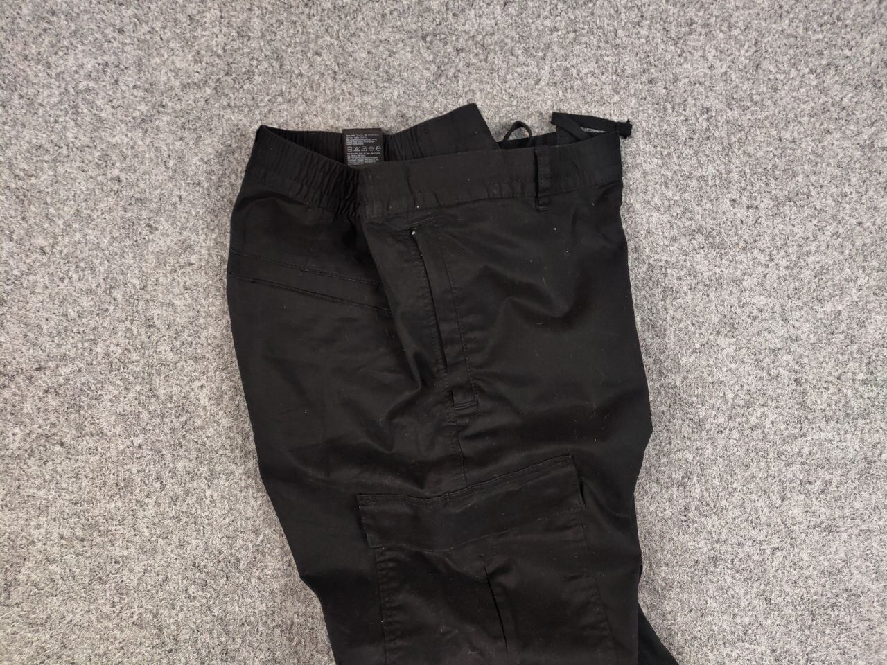 Japanese Brand Vintage 90's Cargo Pants Travis Scott Japan Black Hype Size US 36 / EU 52 - 17 Thumbnail