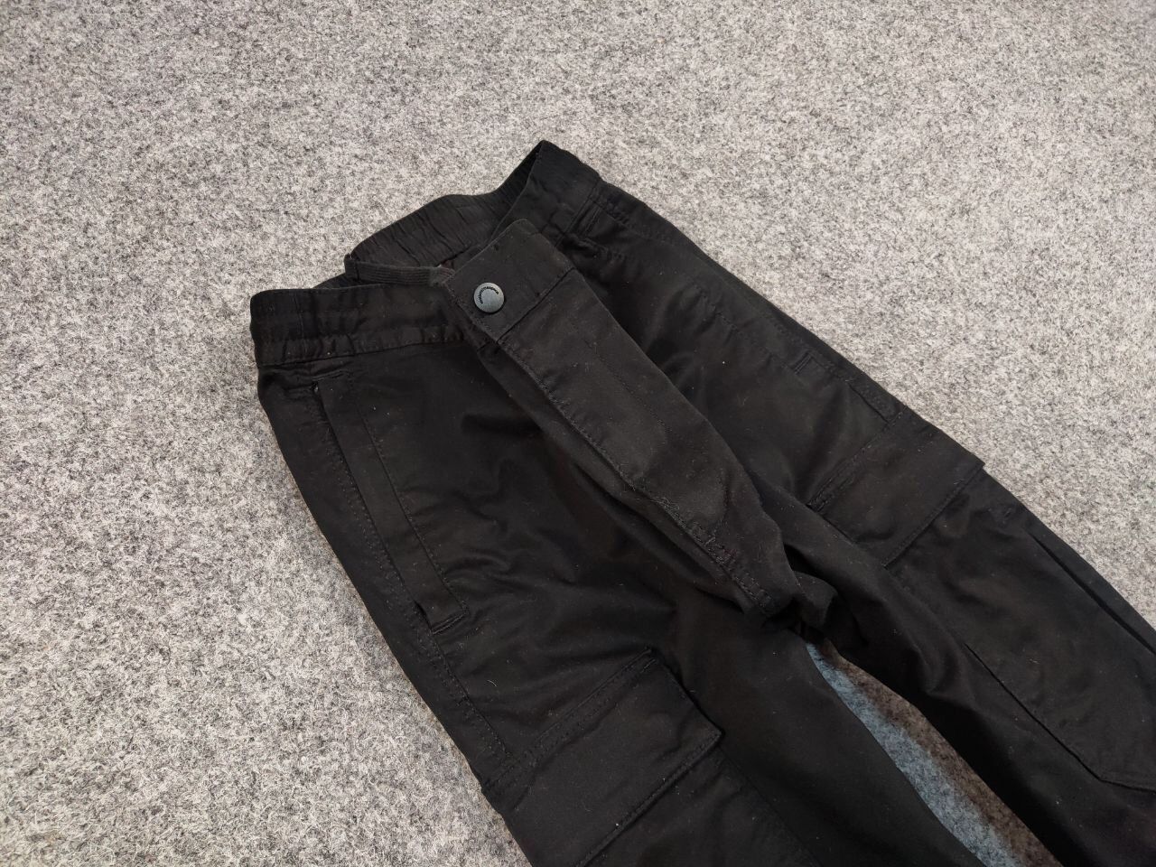 Japanese Brand Vintage 90's Cargo Pants Travis Scott Japan Black Hype Size US 36 / EU 52 - 10 Thumbnail