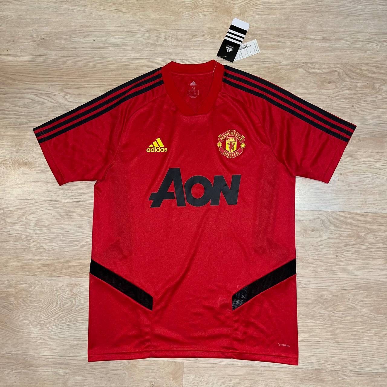 NWT MANCHESTER UNITED ADIDAS 18/19 FOOTBALL TRAINING JERSEY