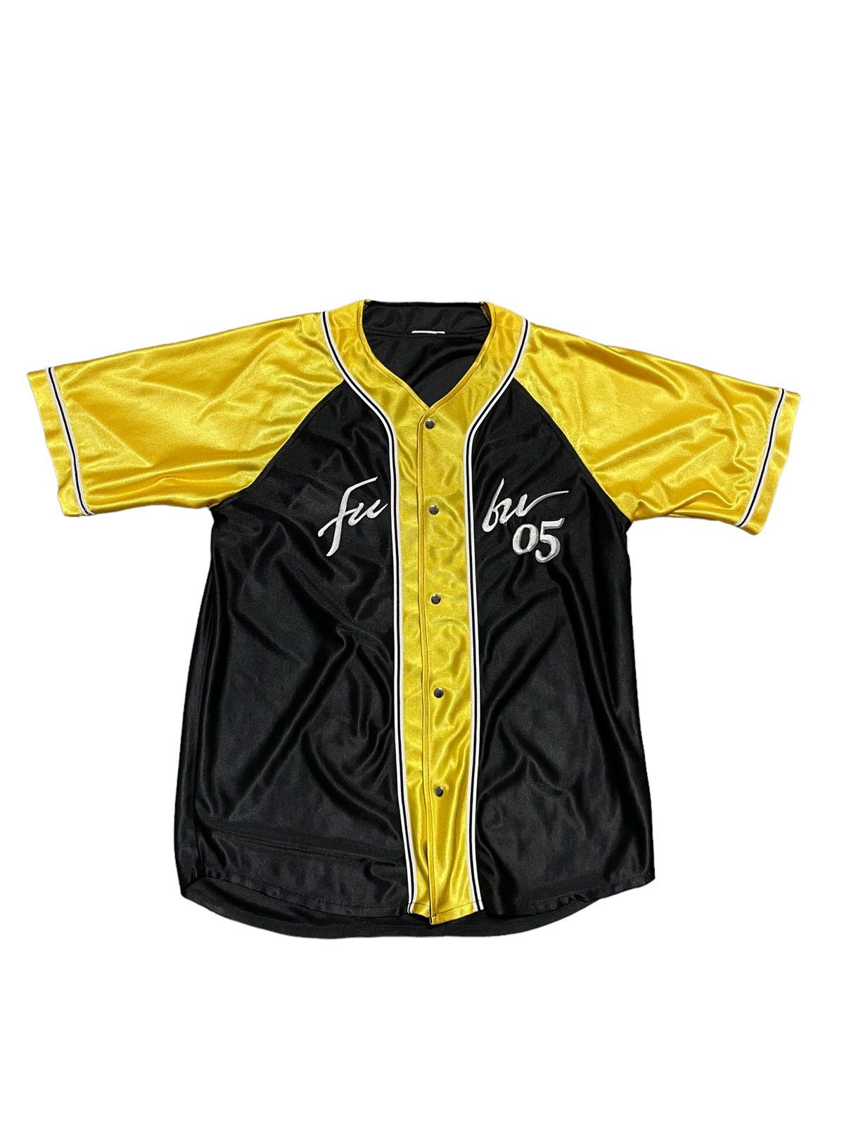 Fubu Vintage FUBU 05 Baseball jersey shirt Size US L / EU 52-54 / 3 - 1 Thumbnail