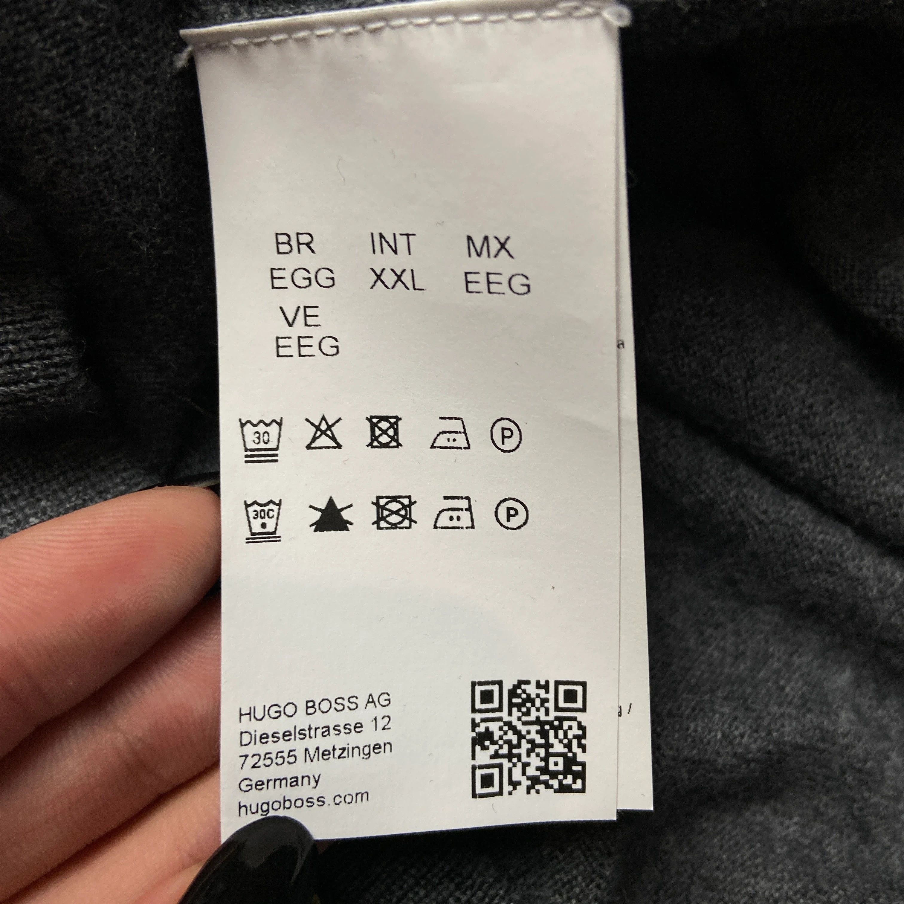 Hugo Boss Mens Sweater Sweatshirt Hugo Boss Size XXL 2XL Virgin Wool Size US XXL / EU 58 / 5 - 5 Thumbnail