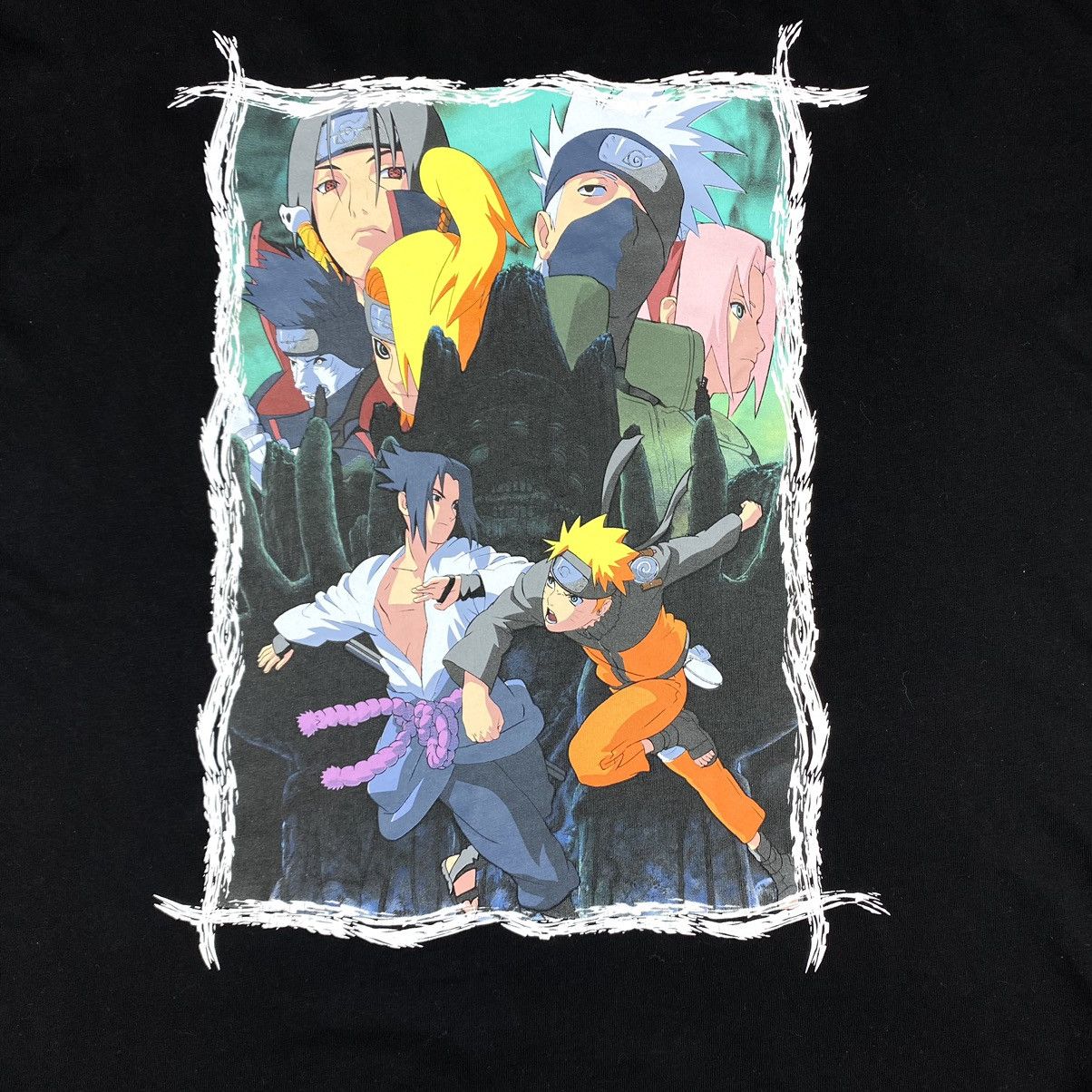 Japanese Brand Vintage Naruto T Shirt Japan Cartoon 2001 Size US L / EU 52-54 / 3 - 3 Thumbnail