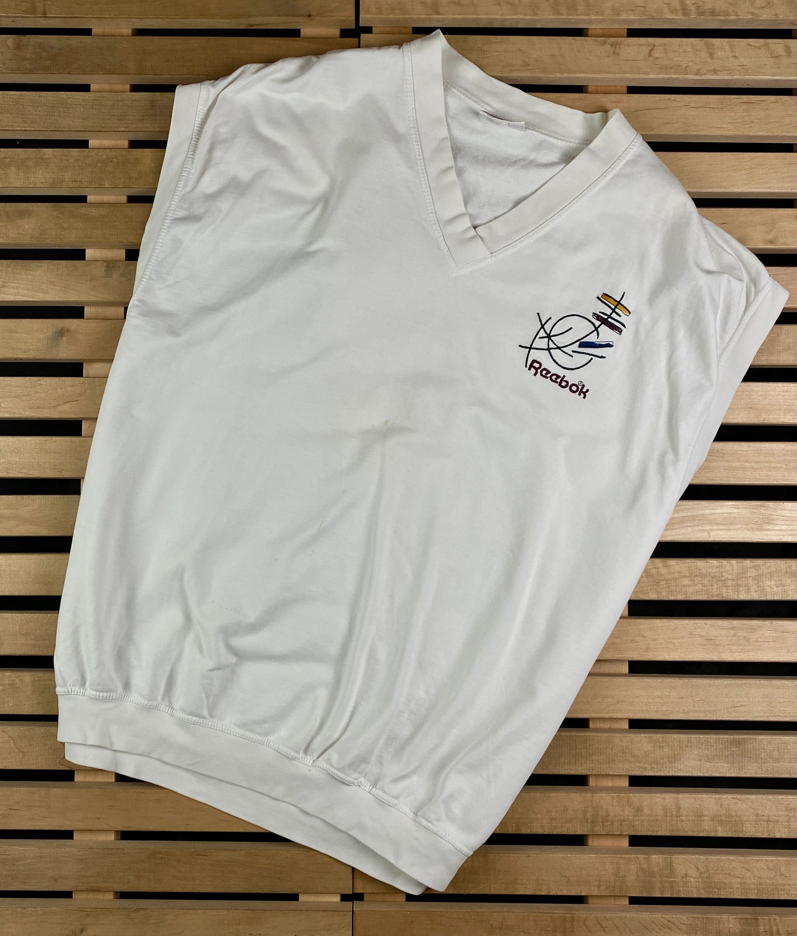 Reebok × Vintage Mens Vest Jumper Reebok Vintage Size XXL 2XL Size US XXL / EU 58 / 5 - 1 Thumbnail