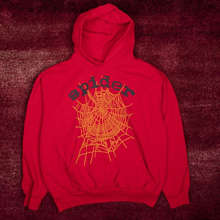 Spider Worldwide Red Spider Worldwide Hoodie | Grailed