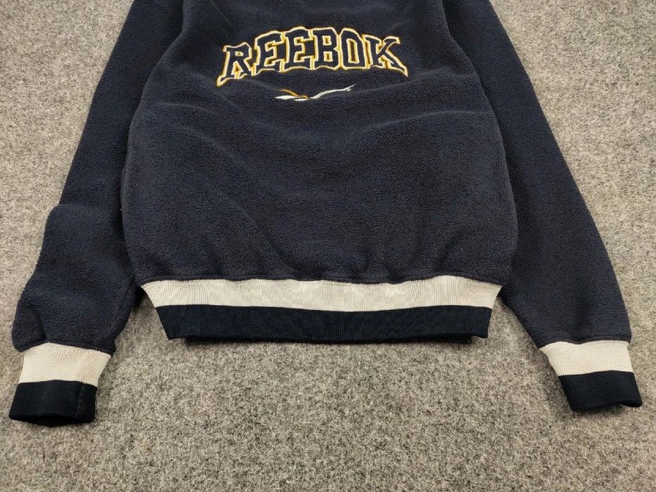 Reebok Vintage 90s Reebok Fleece Hoodie Embroidered Center Logo Size US S / EU 44-46 / 1 - 5 Thumbnail