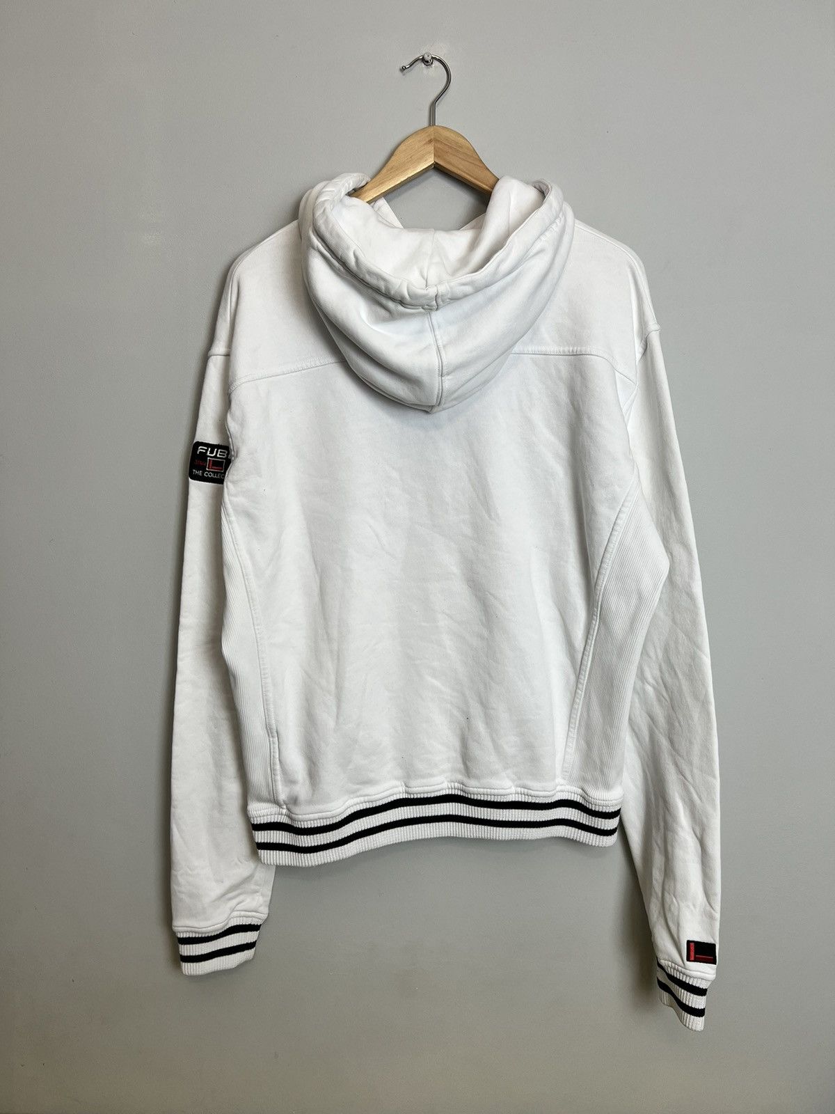 Karl Kani Vintage Fubu Hoodie Logo Rare White Rap Baggy Vintage Y2K Size US S / EU 44-46 / 1 - 2 Thumbnail