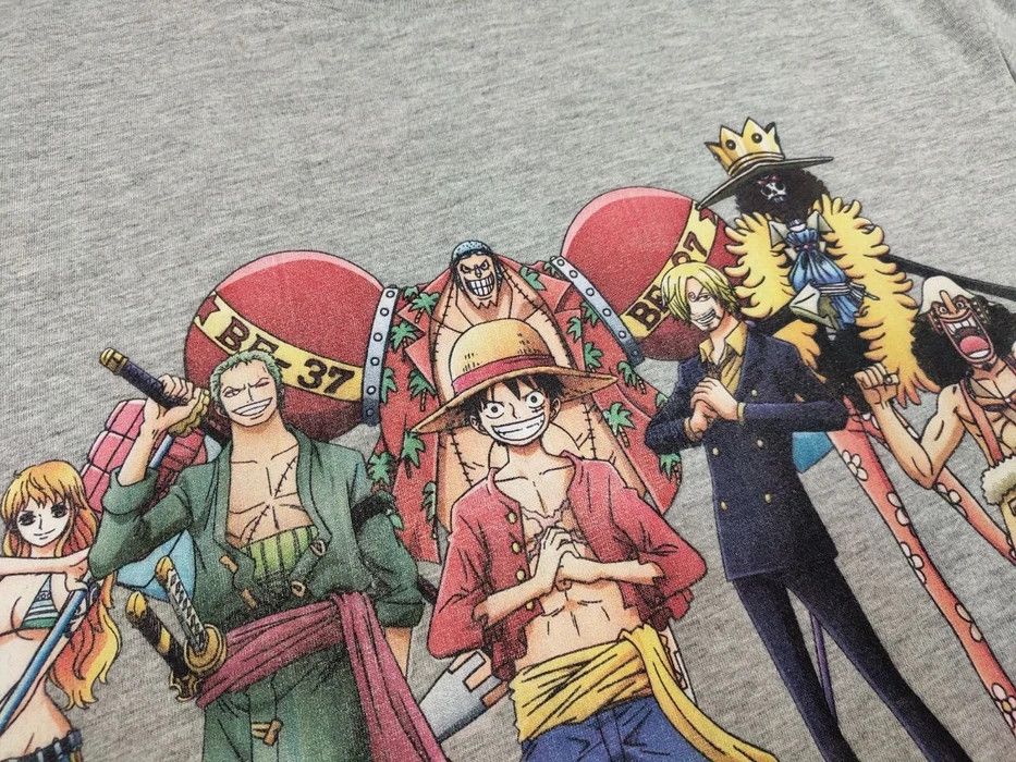 Anime Vintage One Piece Japanese Anime All Over Print T Shirt Size US XL / EU 56 / 4 - 8 Thumbnail