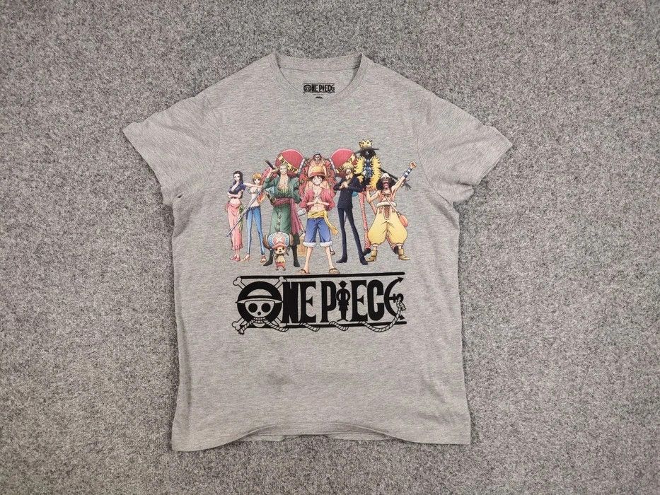 Anime Vintage One Piece Japanese Anime All Over Print T Shirt Size US XL / EU 56 / 4 - 6 Thumbnail