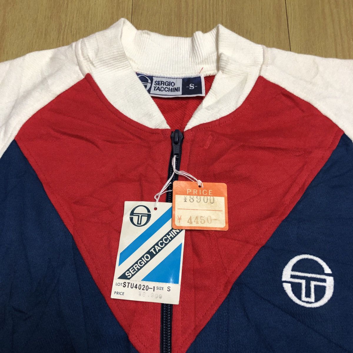 Sergio Tacchini Rare Vintage Sergio Tacchini Tracktop Sweat Jacket Size US S / EU 44-46 / 1 - 4 Thumbnail