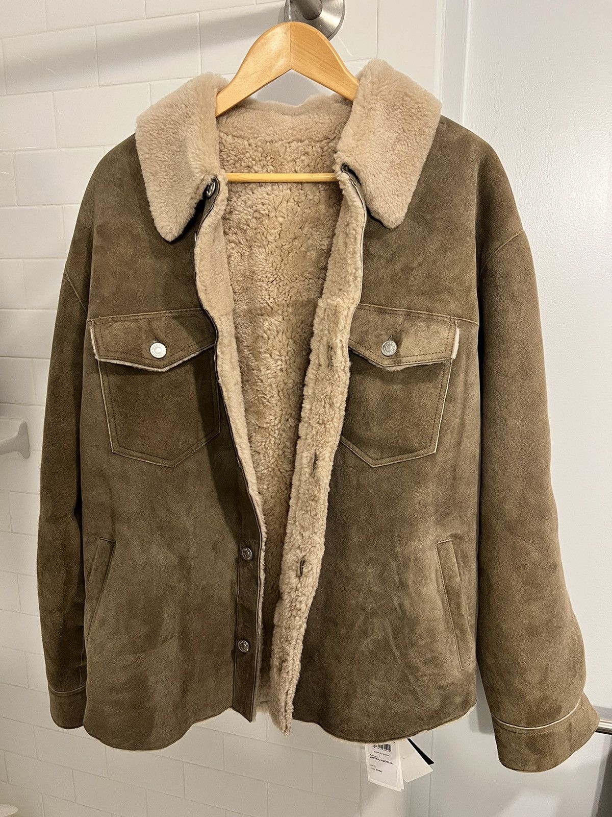 Isabel Marant Isabel marant Amoryan Shearling Jacket Size US L / EU 52-54 / 3 - 12 Thumbnail