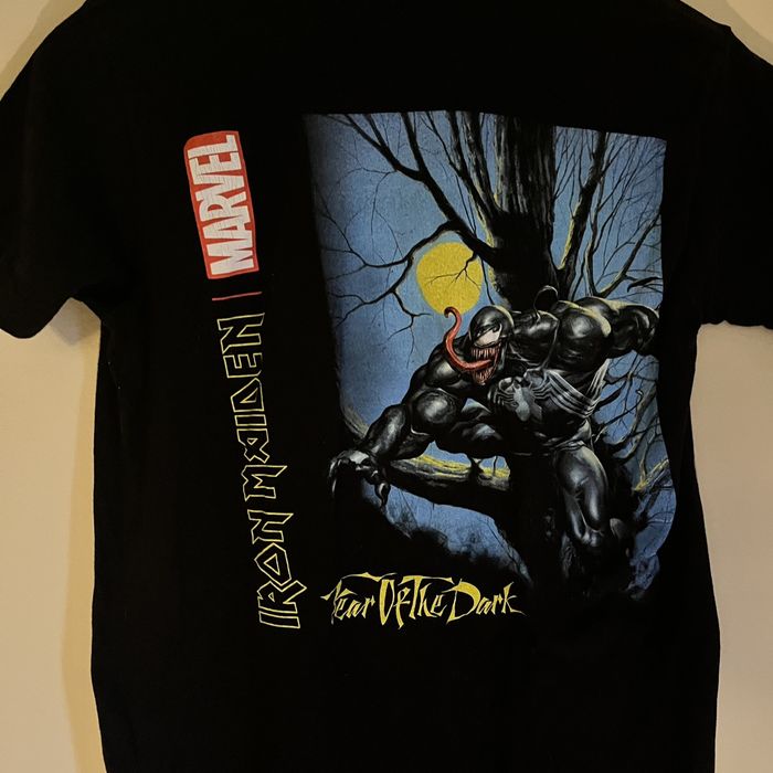 Marvel Comics Modern Marvel x Iron Maiden Venom Double Sided T Shirt ...