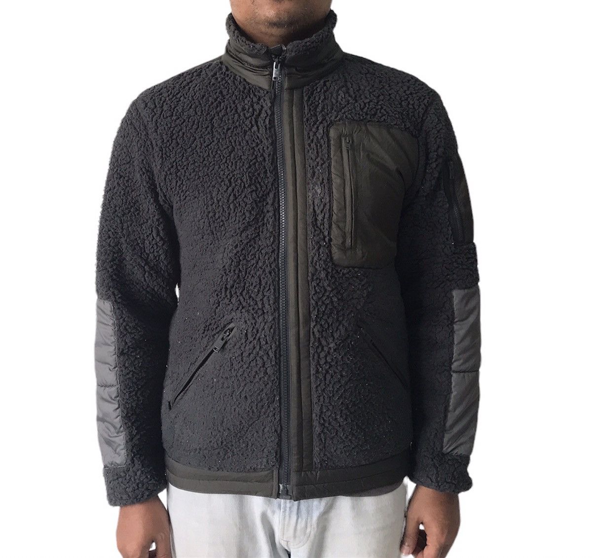 image of Uniqlo Undercover By Jun Takahashi Sherpa Fleece Jacket, Men's (Size Small)