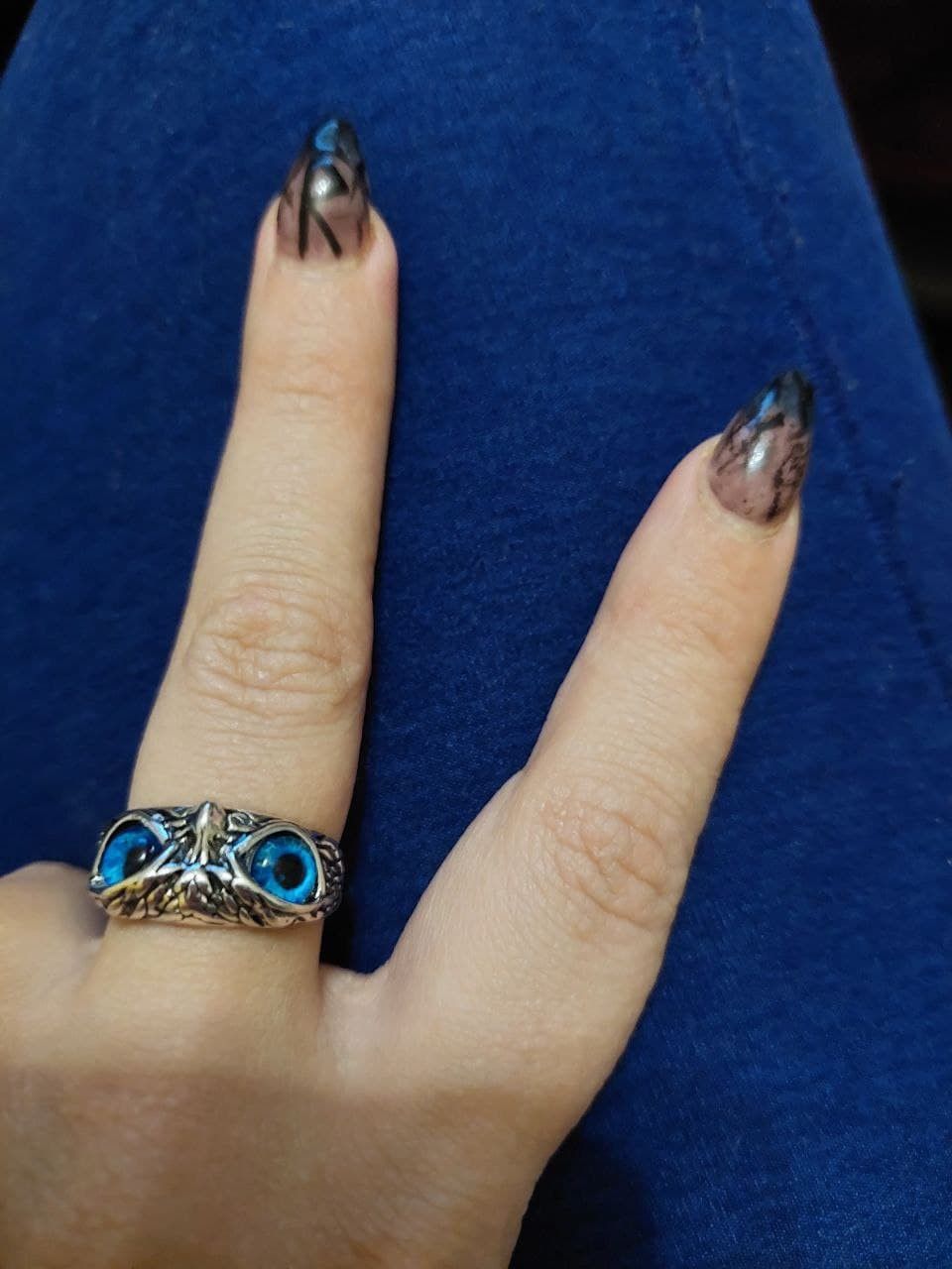 Jewelry Owl Ring Size ONE SIZE - 12 Thumbnail