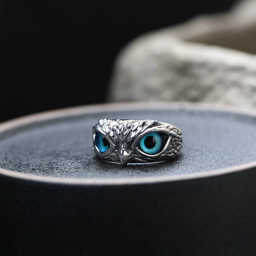 Jewelry Owl Ring Size ONE SIZE - 11 Thumbnail