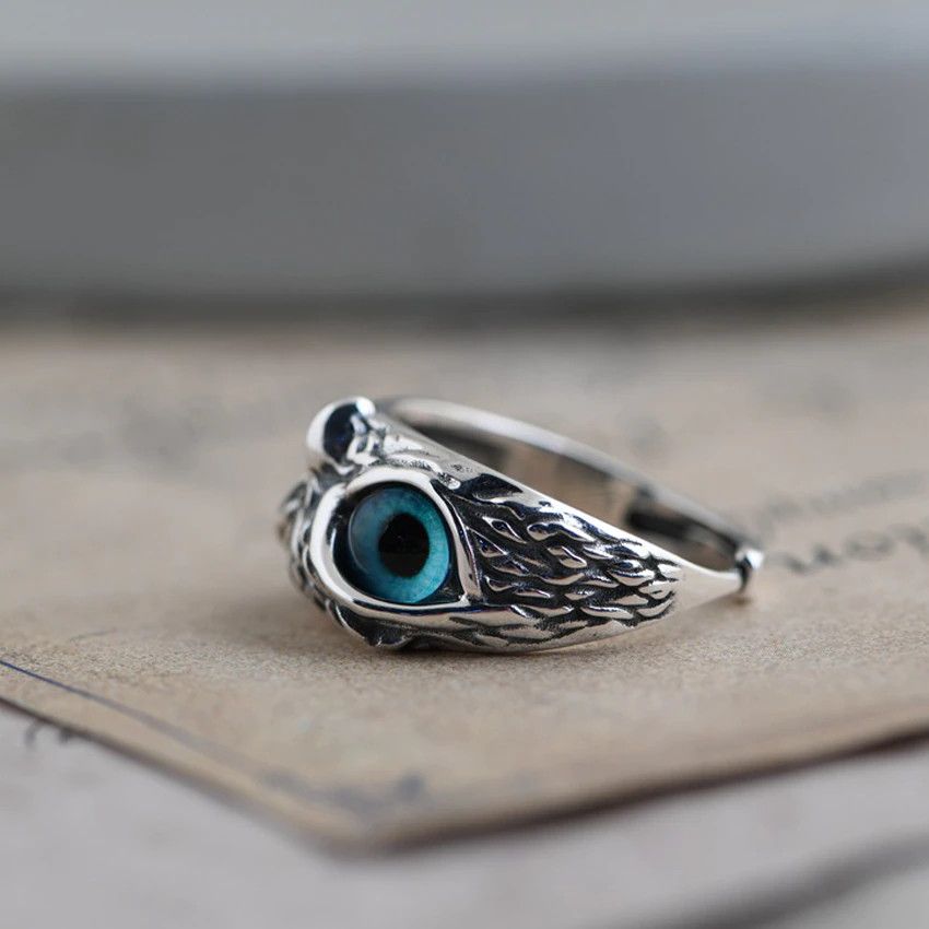 Jewelry Owl Ring Size ONE SIZE - 2 Thumbnail