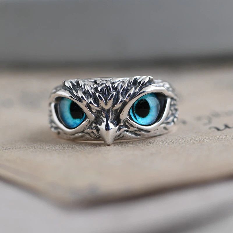 Jewelry Owl Ring Size ONE SIZE - 10 Thumbnail