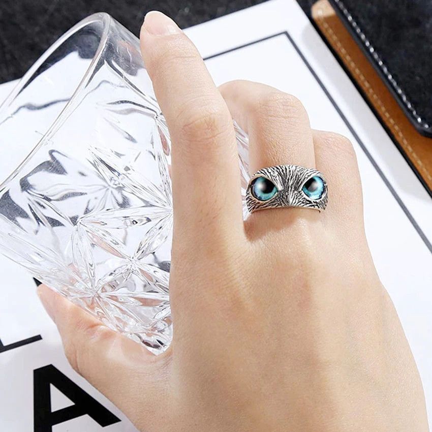 Jewelry Owl Ring Size ONE SIZE - 7 Thumbnail