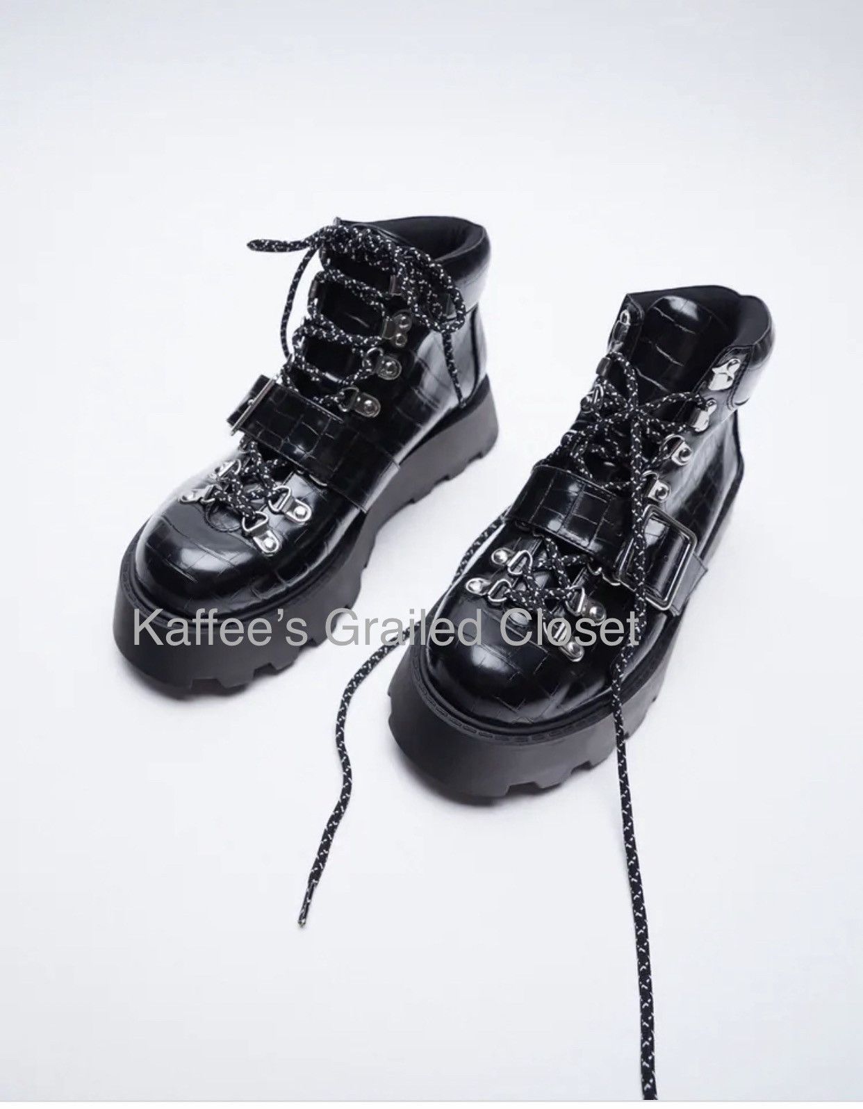 image of Zara Black Shoes Size 9 New, Women's