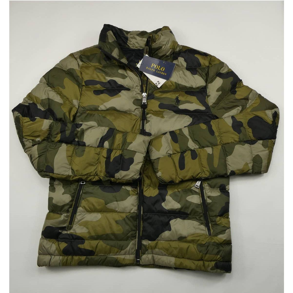 Polo Ralph Lauren POLO Ralph Lauren XS Camouflage Packable Down Puffer ...