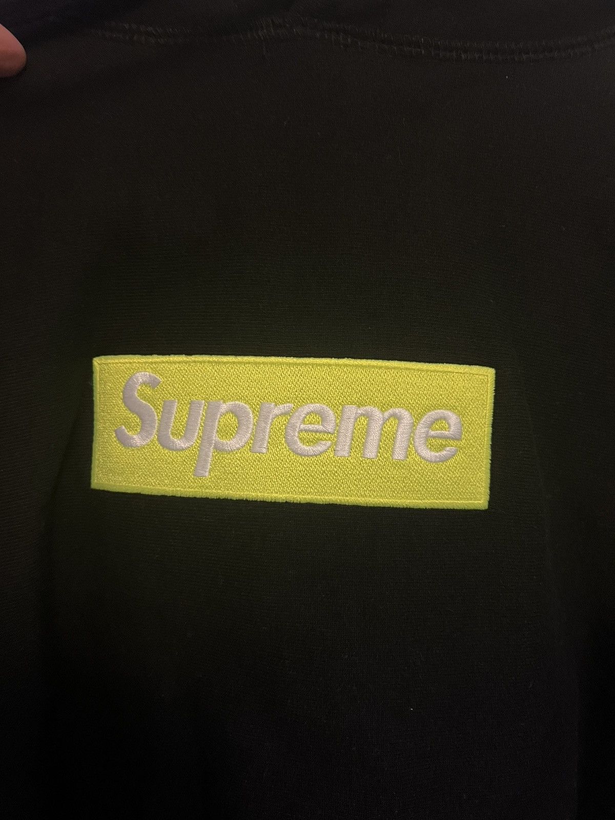 Supreme spst box neon green