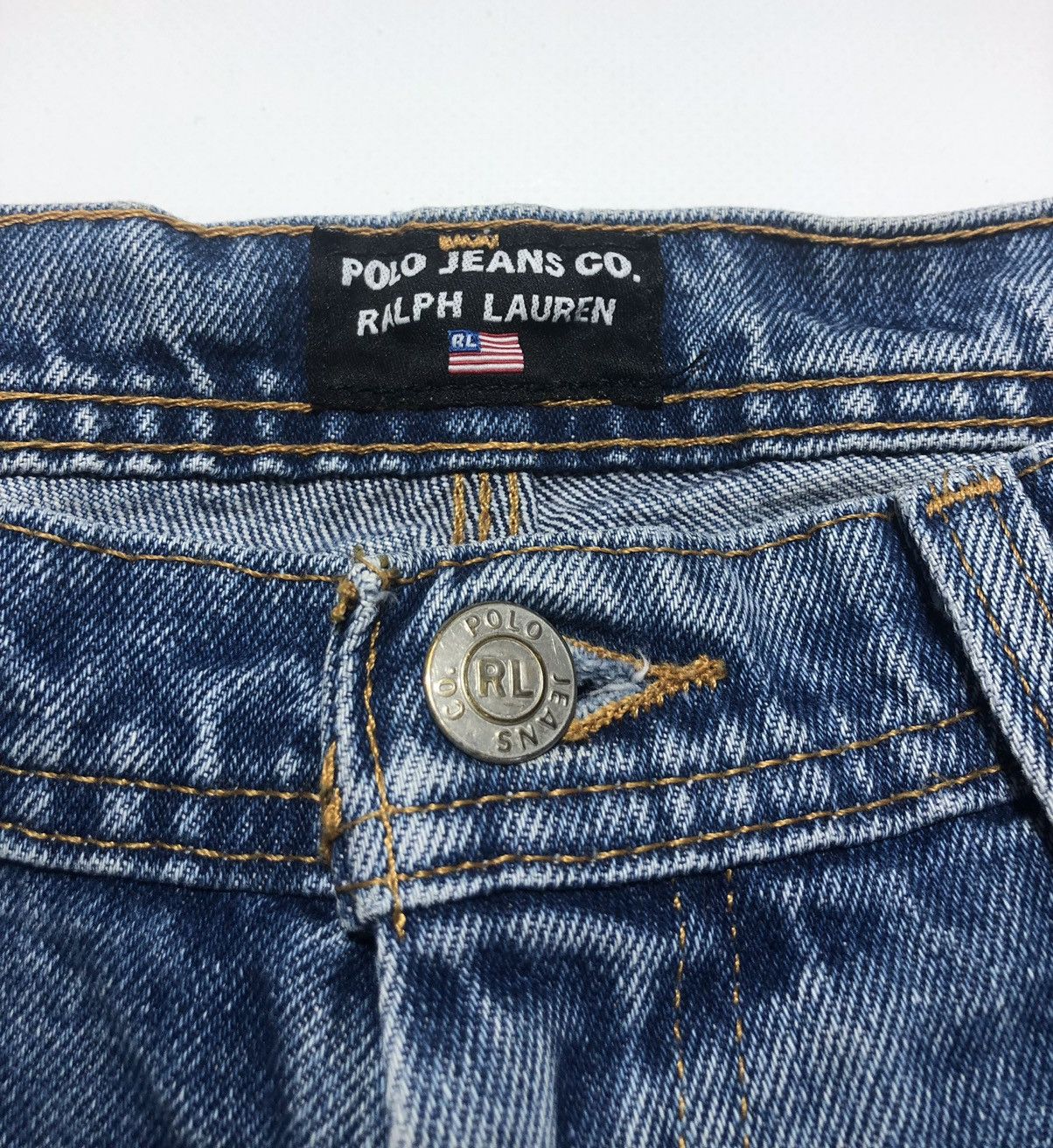 Polo Ralph Lauren Vintage Polo Jeans Co Ralph Laurent Denim Pants Size US 33 - 14 Thumbnail