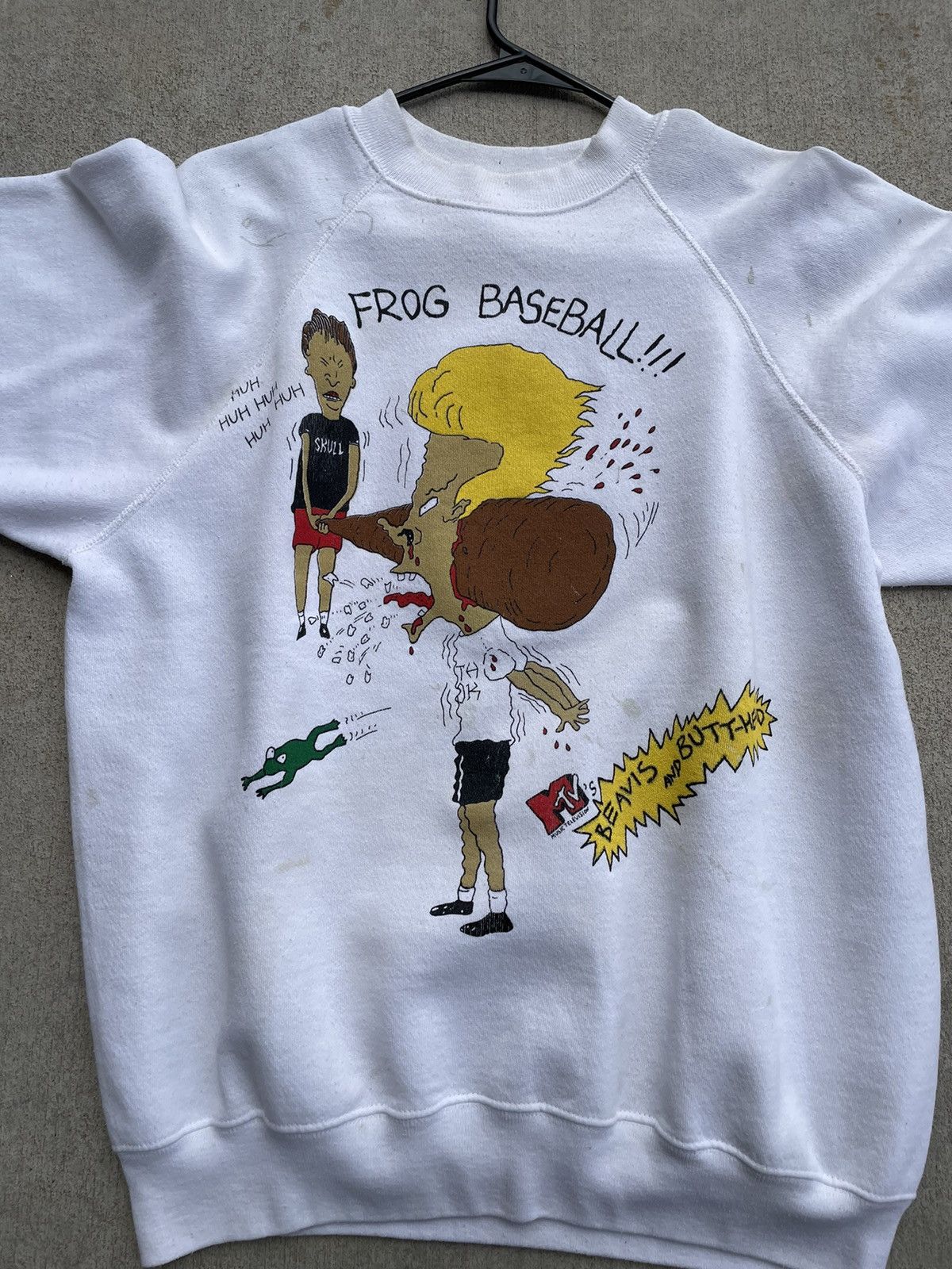 A$AP Rocky × Vintage 1992 Vintage Beavis and Buthead sweatshirt Size US M / EU 48-50 / 2 - 2 Thumbnail