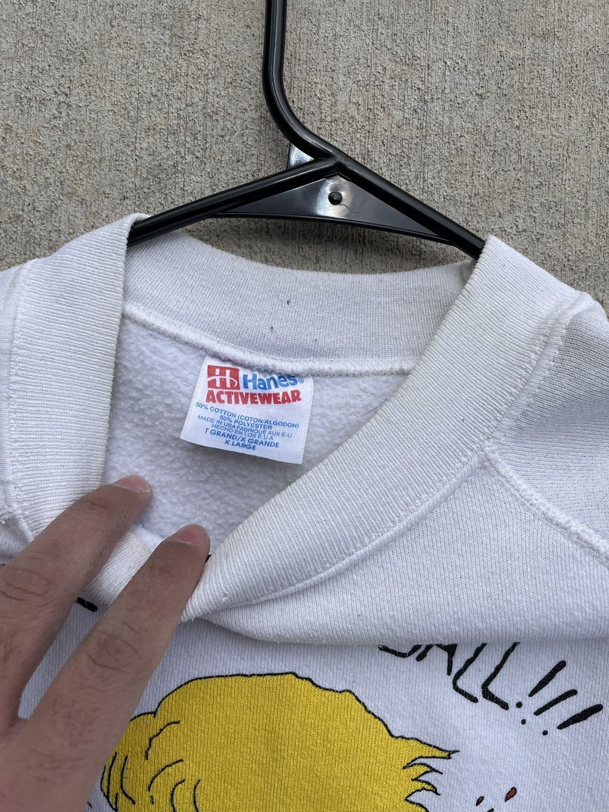 A$AP Rocky × Vintage 1992 Vintage Beavis and Buthead sweatshirt Size US M / EU 48-50 / 2 - 3 Thumbnail