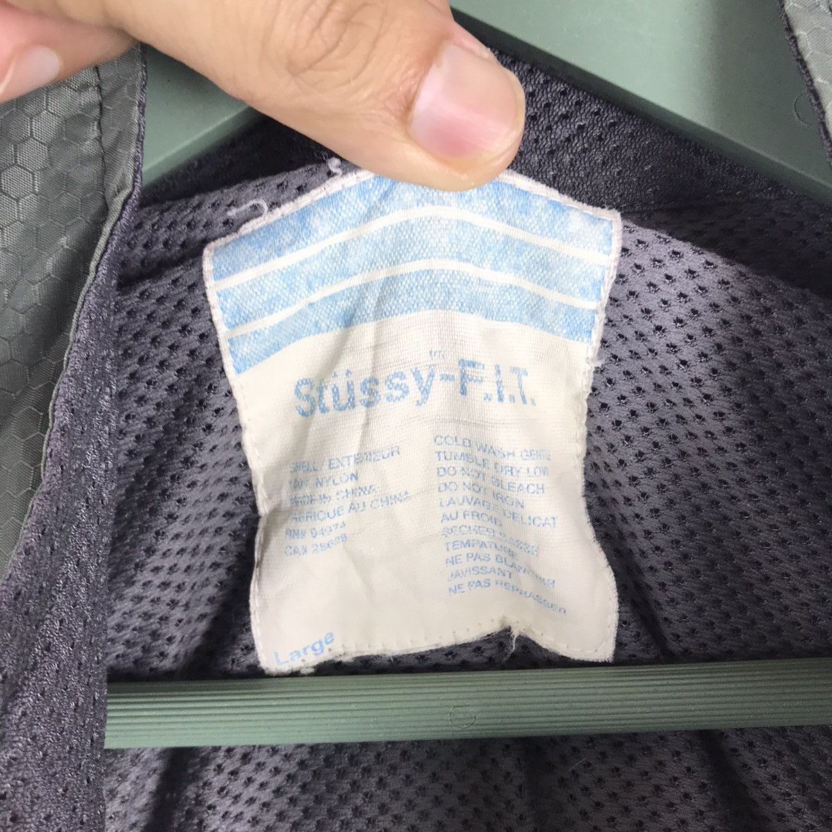 Other Vtg 90s Stussy fit light jacket L size Size US L / EU 52-54 / 3 - 8 Thumbnail