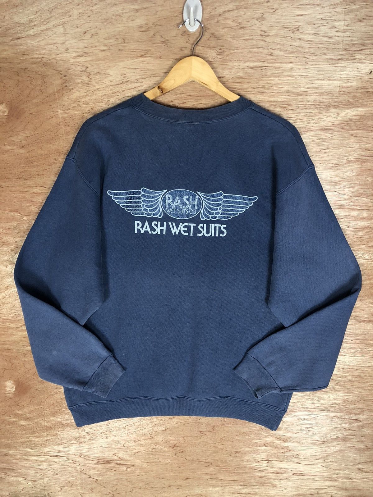 Vintage RASH Big Logo With RASH WET SUIT