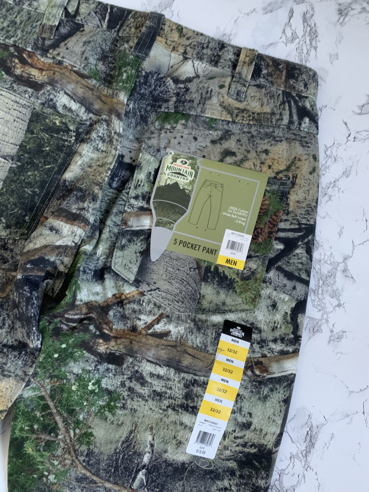 Mossy Oaks × Vintage New Old Stock Real Tree Camo Pants Size US 32 / EU 48 - 4 Thumbnail