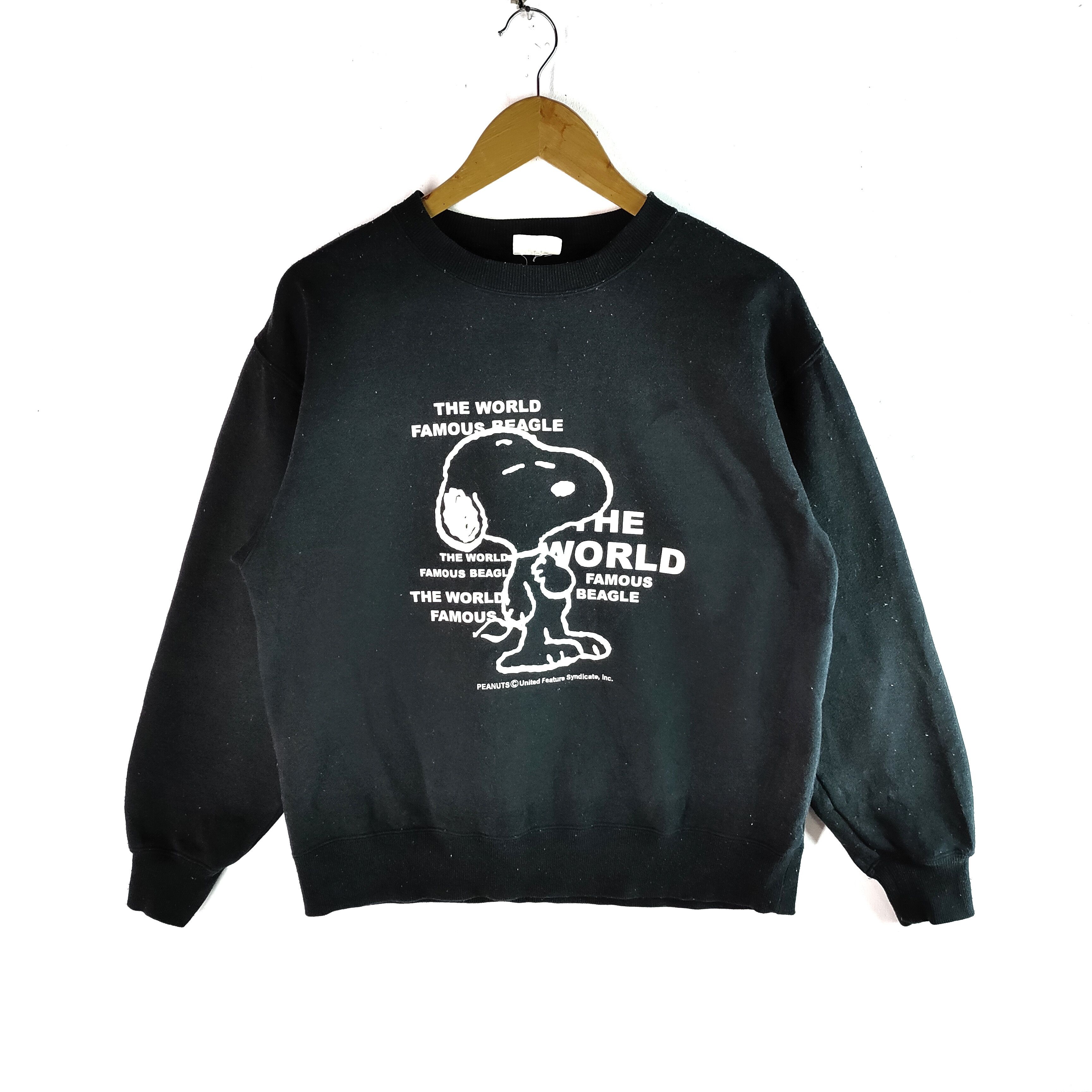 Peanuts PEANUTS SNOOPY Big Logo Character Cartoon Sweatshirt Size US M / EU 48-50 / 2 - 1 Thumbnail