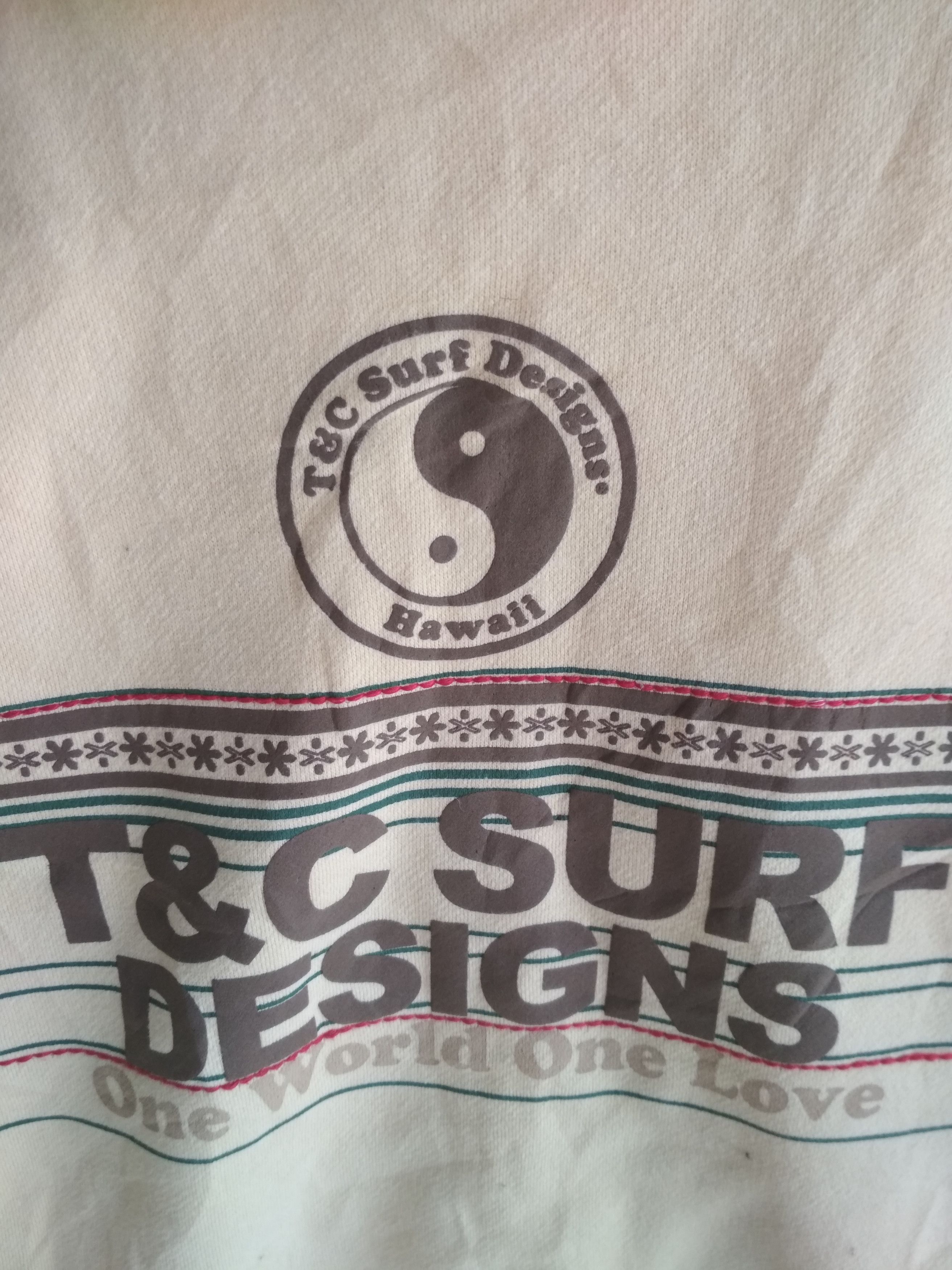 Other T&C SURF Surfing Hawaii Big Logo Hoodie Sweatshirt Size US S / EU 44-46 / 1 - 6 Thumbnail