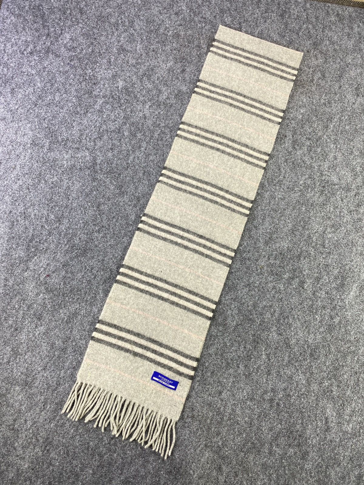 Burberry Vintage BURBERRY LONDON BLUE LABEL Scarf/Muffler -T202 Size ONE SIZE - 3 Thumbnail