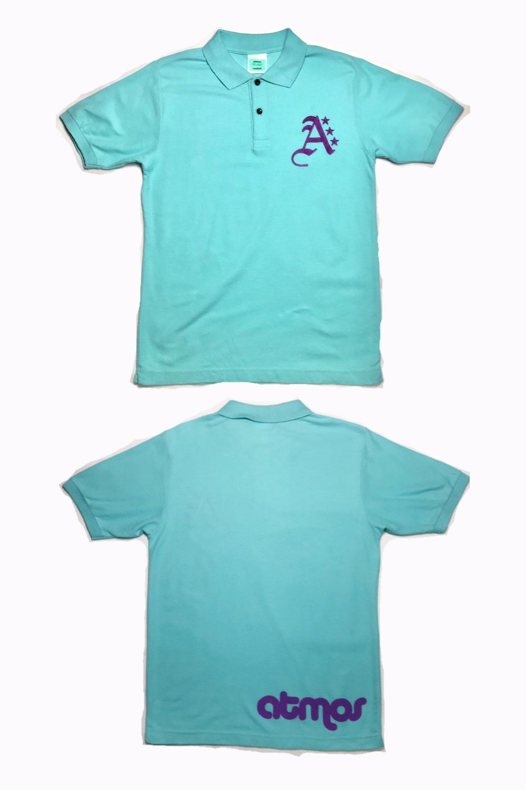 Japanese Brand × atmos Atmos Japan Polo Shirt Big A streetwear hype off supreme pyr Size US M / EU 48-50 / 2 - 1 Thumbnail