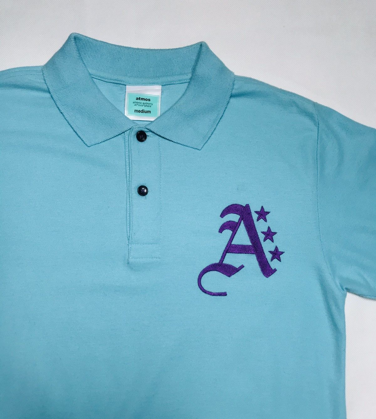 Japanese Brand × atmos Atmos Japan Polo Shirt Big A streetwear hype off supreme pyr Size US M / EU 48-50 / 2 - 6 Thumbnail