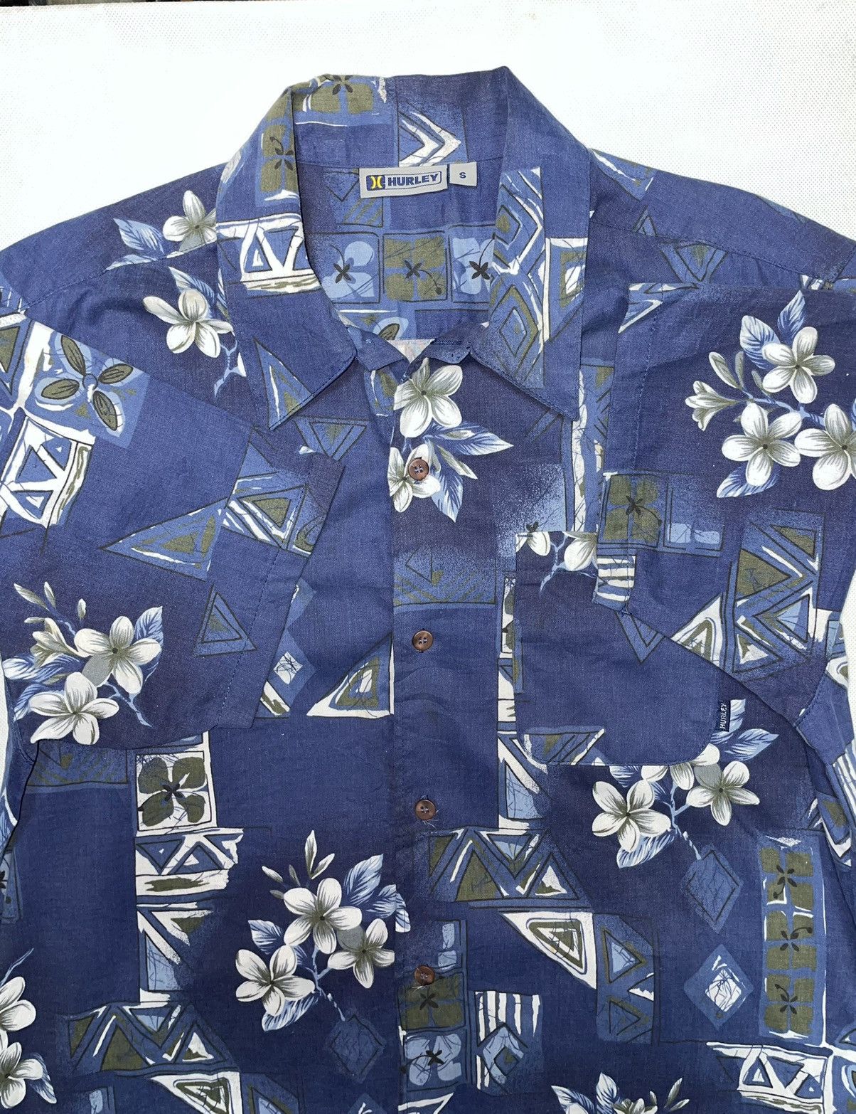 Hurley × Vintage Vintage 90s Hurley USA made Hawaii shirt rare summer Size US L / EU 52-54 / 3 - 3 Thumbnail