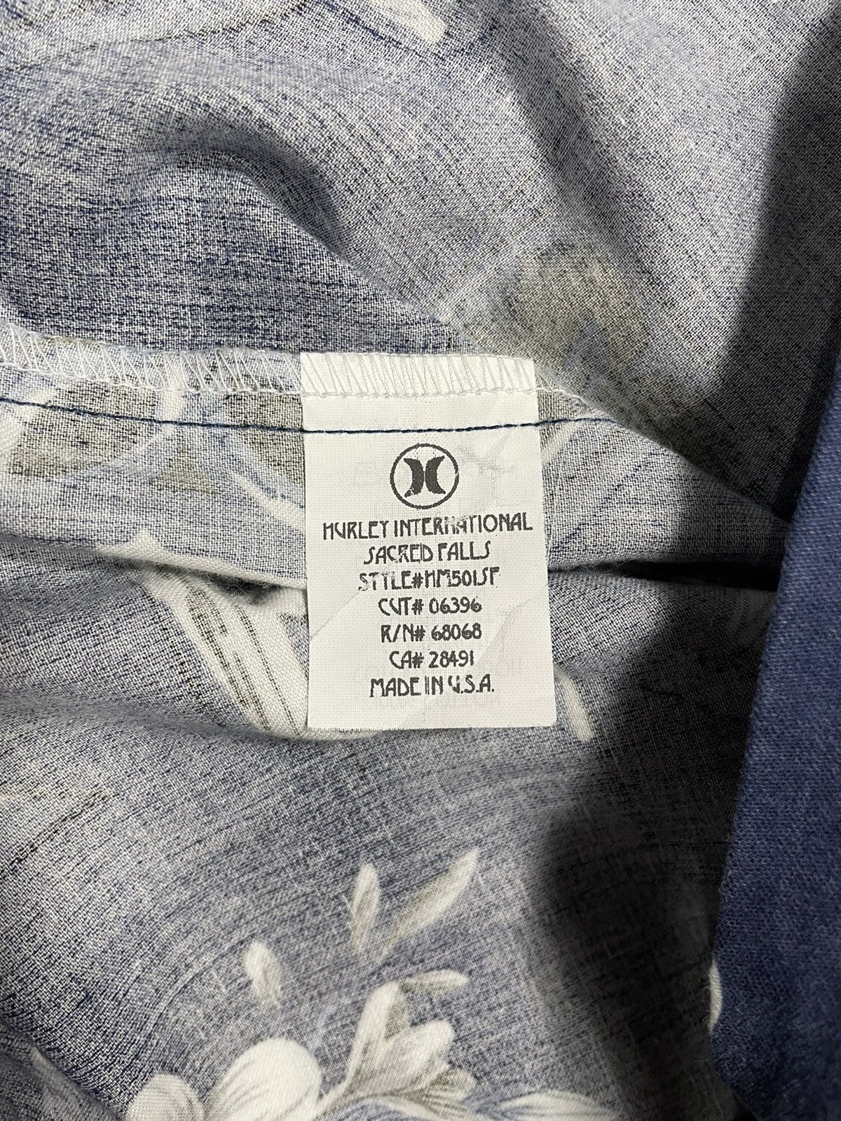 Hurley × Vintage Vintage 90s Hurley USA made Hawaii shirt rare summer Size US L / EU 52-54 / 3 - 9 Thumbnail